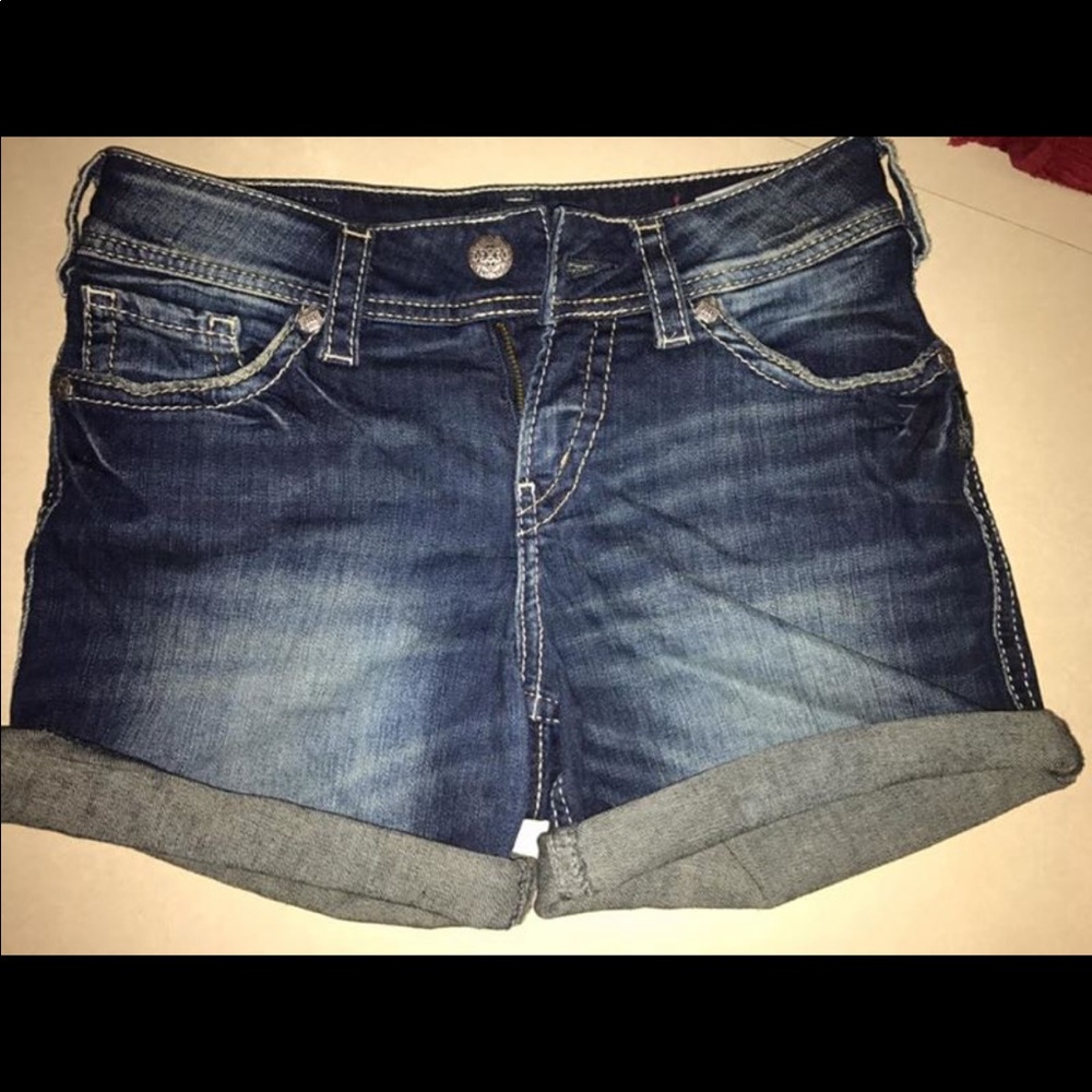 Suki Silver shorts sz 28 new